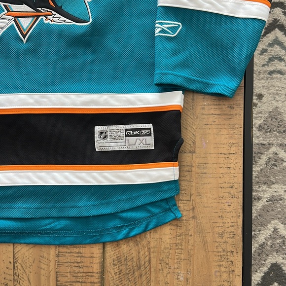 San Jose Sharks Jersey Youth size L/XL - Picture 5 of 8